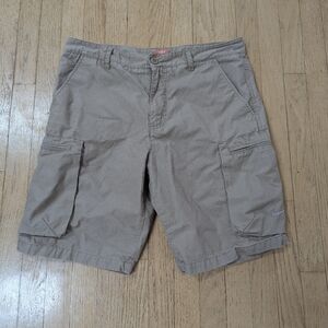 Nike Men's Beige Cargo Shorts 34